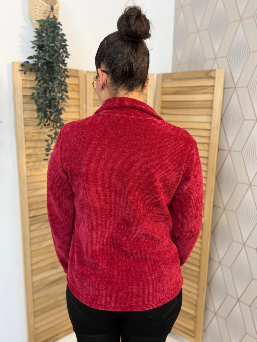 Veste Blazer Effet Velours Petit Prix | Marina & Paloma