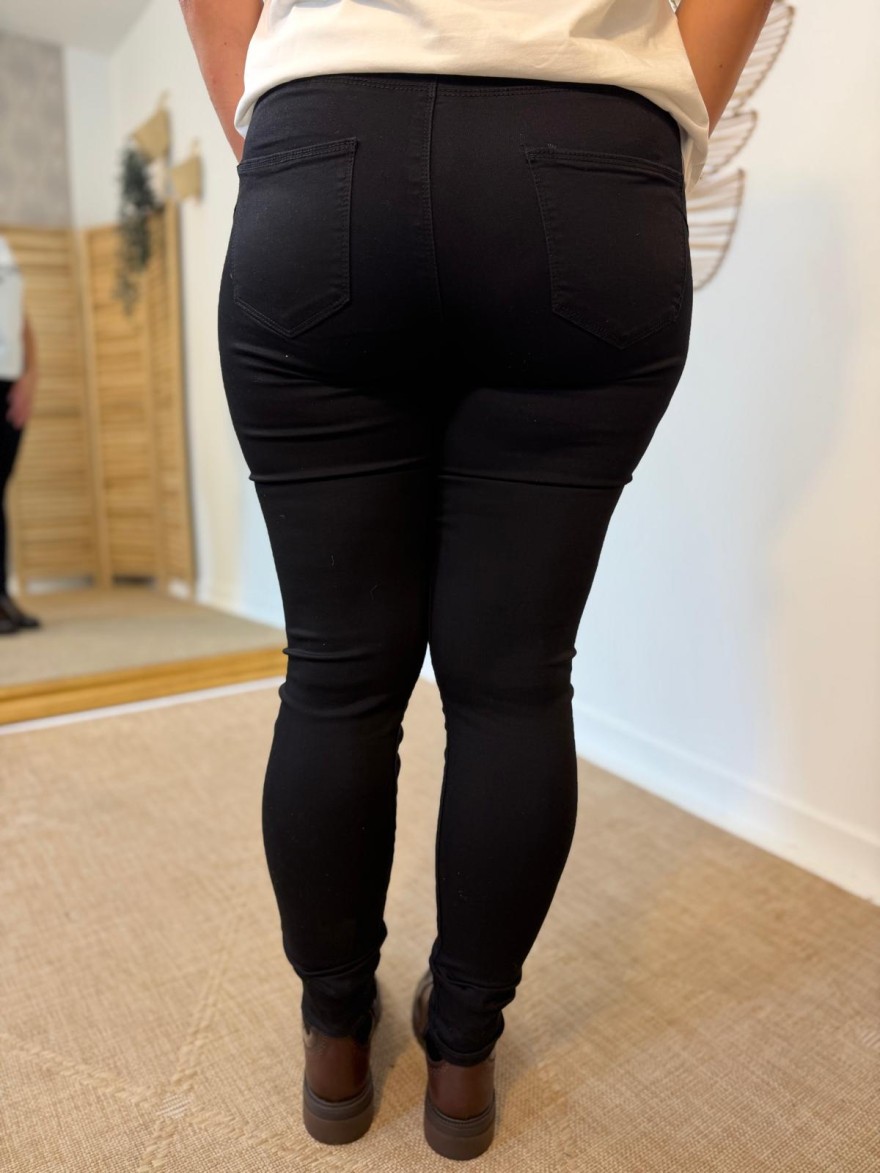 Pantalon Slim Taille Haute Norfy Femme | Marina & Paloma