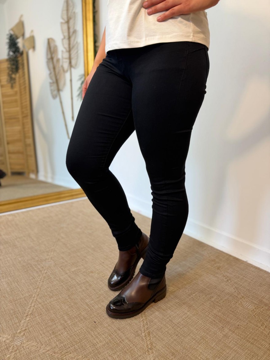 Pantalon Slim Taille Haute Norfy Femme | Marina & Paloma