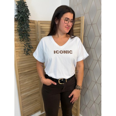 Tee Shirt Grande Taille Iconic Léopard Vivichy | Marina & Paloma