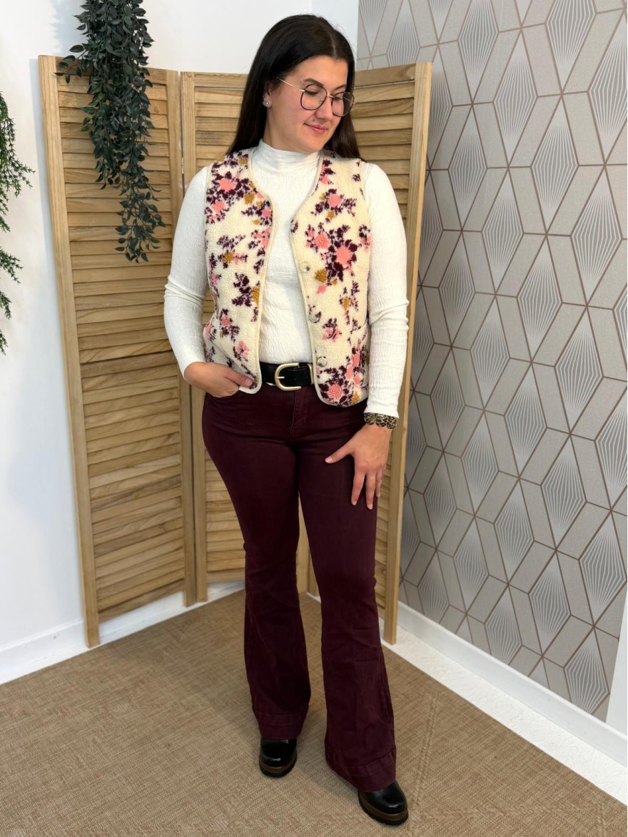 Jean Flare Norfy Taille Haute et Confortable | Marina & Paloma