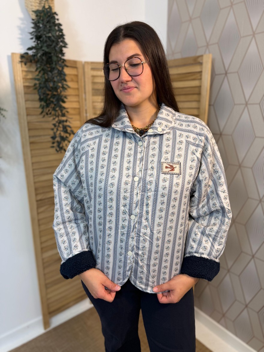 Veste Réversible Season en Moumoute Femme | Marina & Paloma