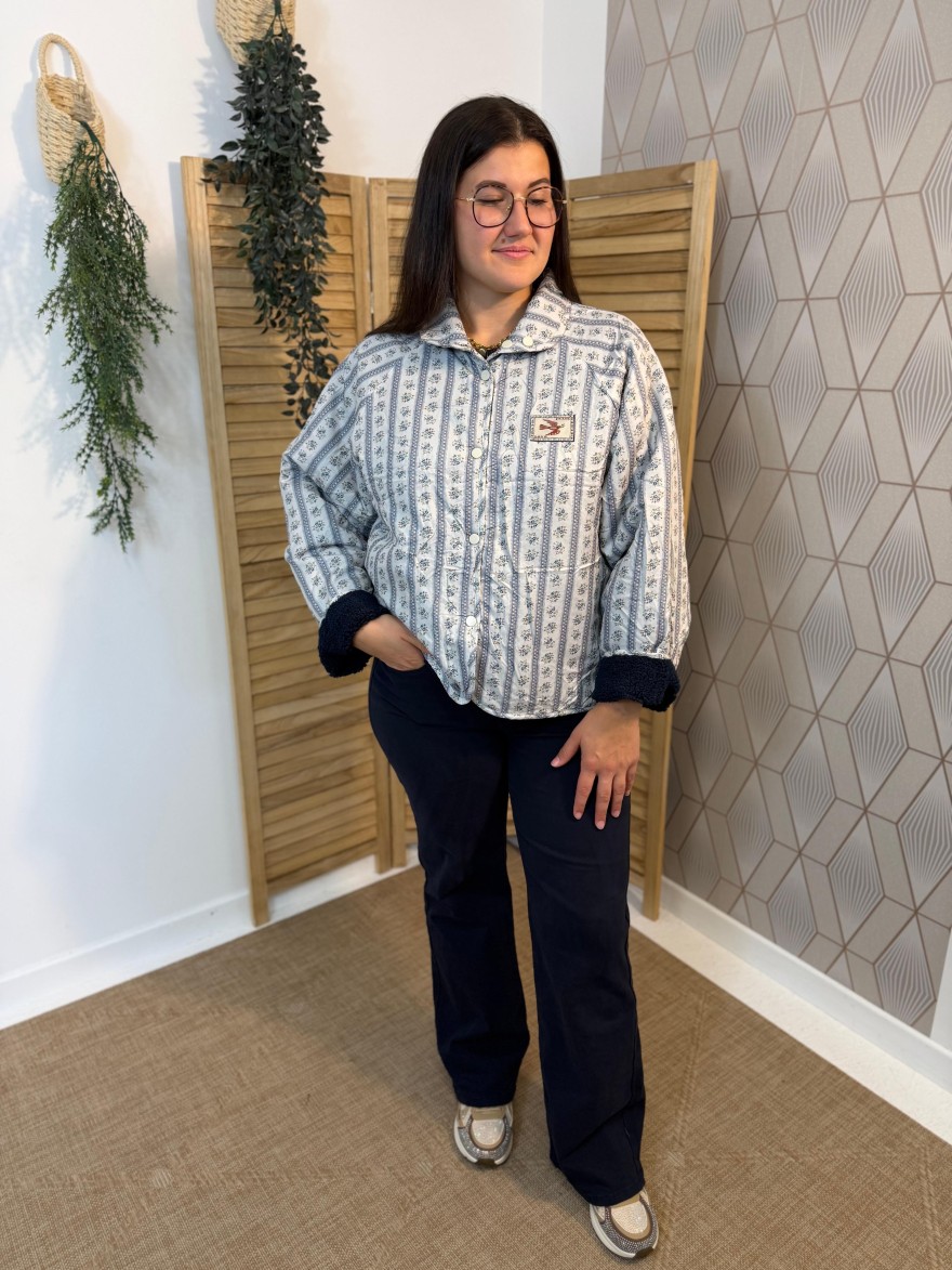 Veste Réversible Season en Moumoute Femme | Marina & Paloma