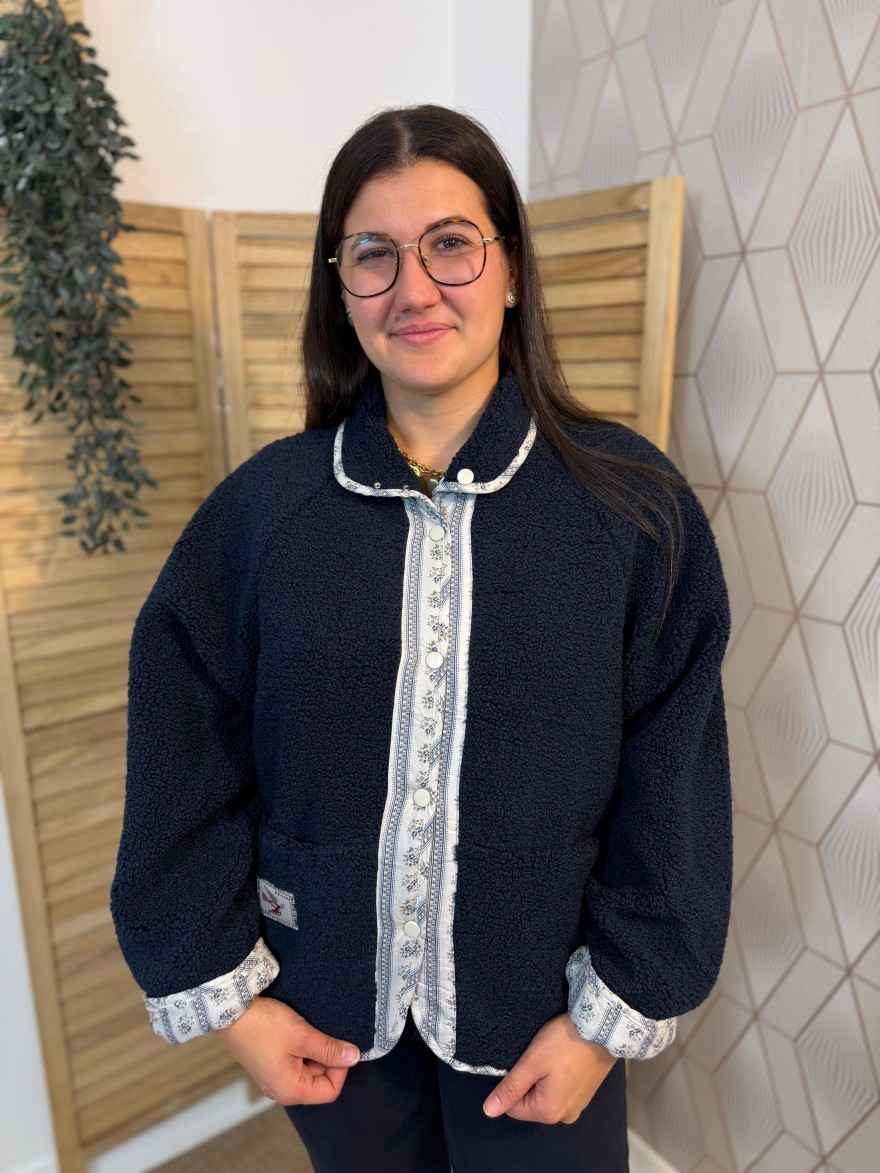 Veste Réversible Season en Moumoute Femme | Marina & Paloma
