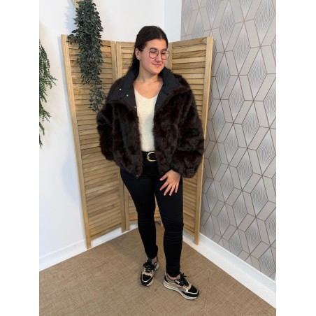 Veste Réversible Effet Fourrure Season Femme | Marina & Paloma