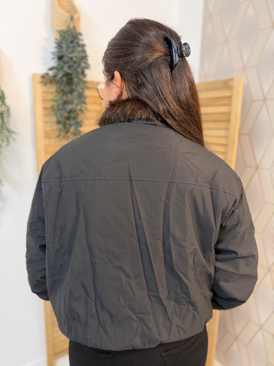 Veste Réversible Effet Fourrure Season Femme | Marina & Paloma