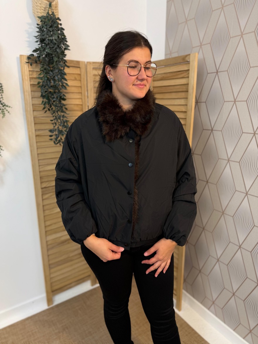 Veste Réversible Effet Fourrure Season Femme | Marina & Paloma