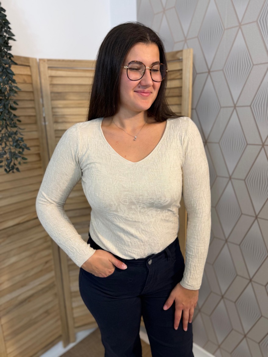 Sous Pull Col V Femme So Sweat | Marina & Paloma