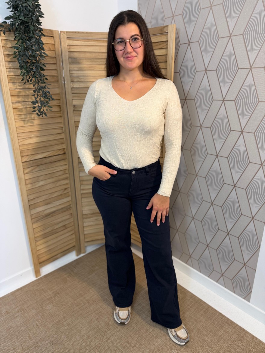 Sous Pull Col V Femme So Sweat | Marina & Paloma
