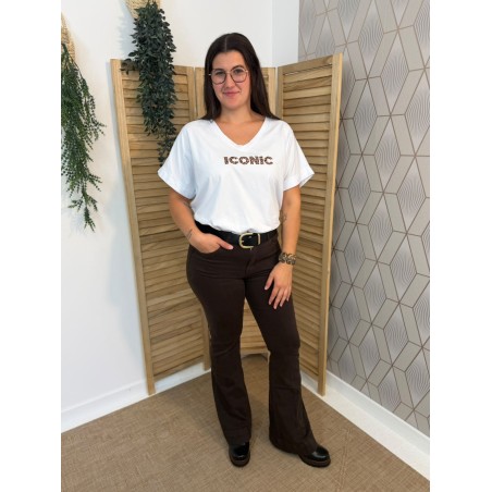 Jean Flare Norfy Taille Haute et Confortable | Marina & Paloma