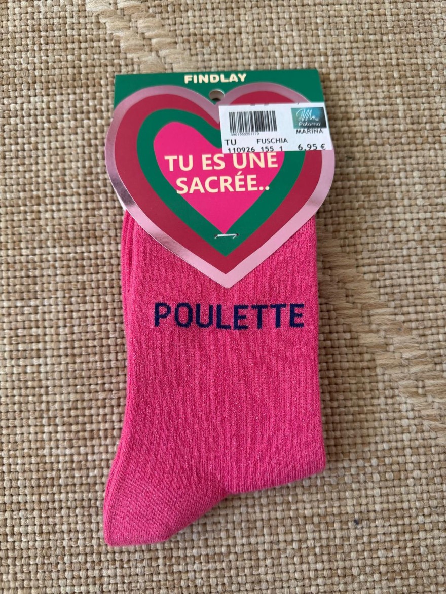 Chaussettes Poulette Pailletées Femme 36-41 Findlay | Marina & Paloma