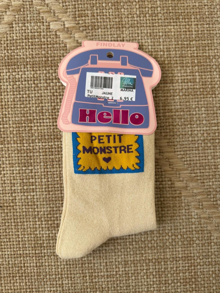 Chaussettes Petit Monstre Femme 36-41 Findlay | Marina & Paloma