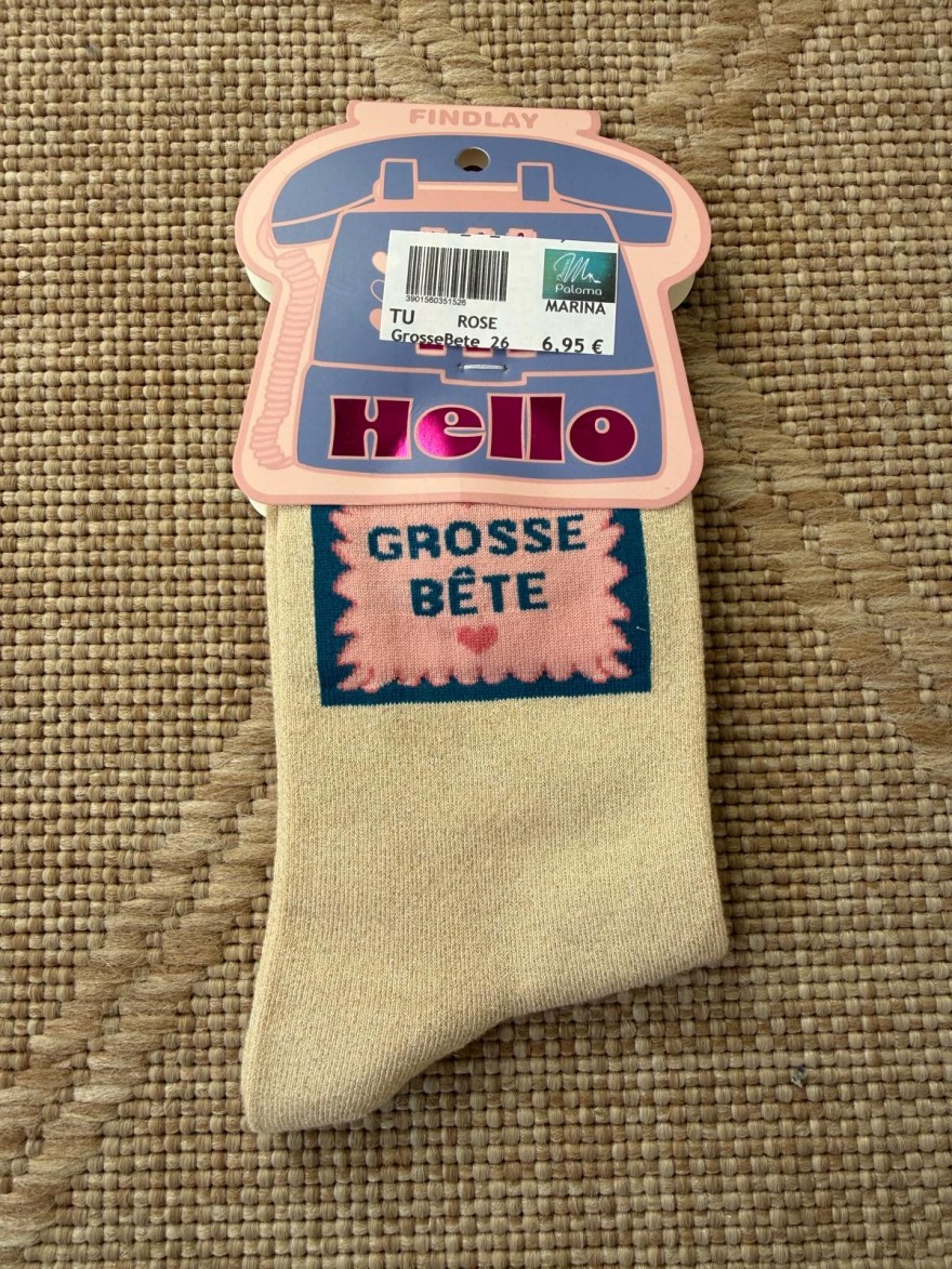 Chaussettes Grosse Bête Femme 36-41 Findlay | Marina & Paloma