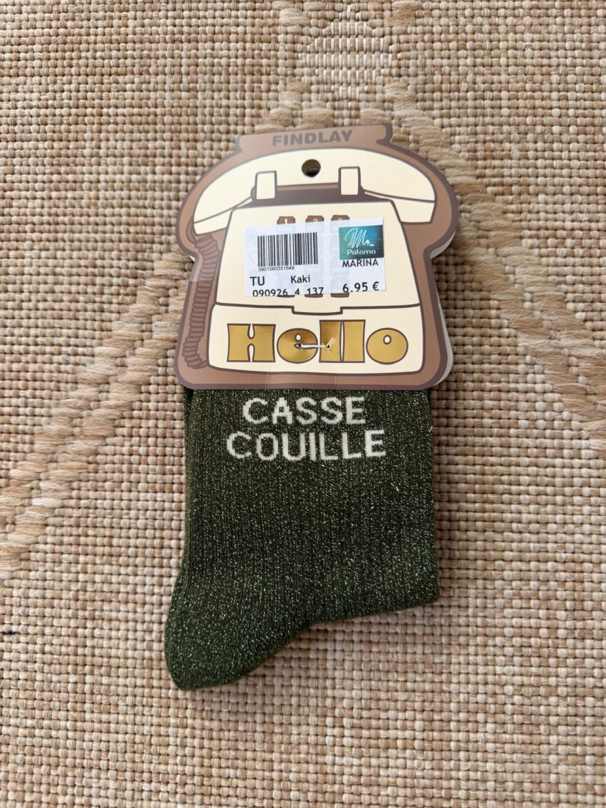 Chaussettes Casse Couille Femme Pailletées Findlay | Marina & Paloma