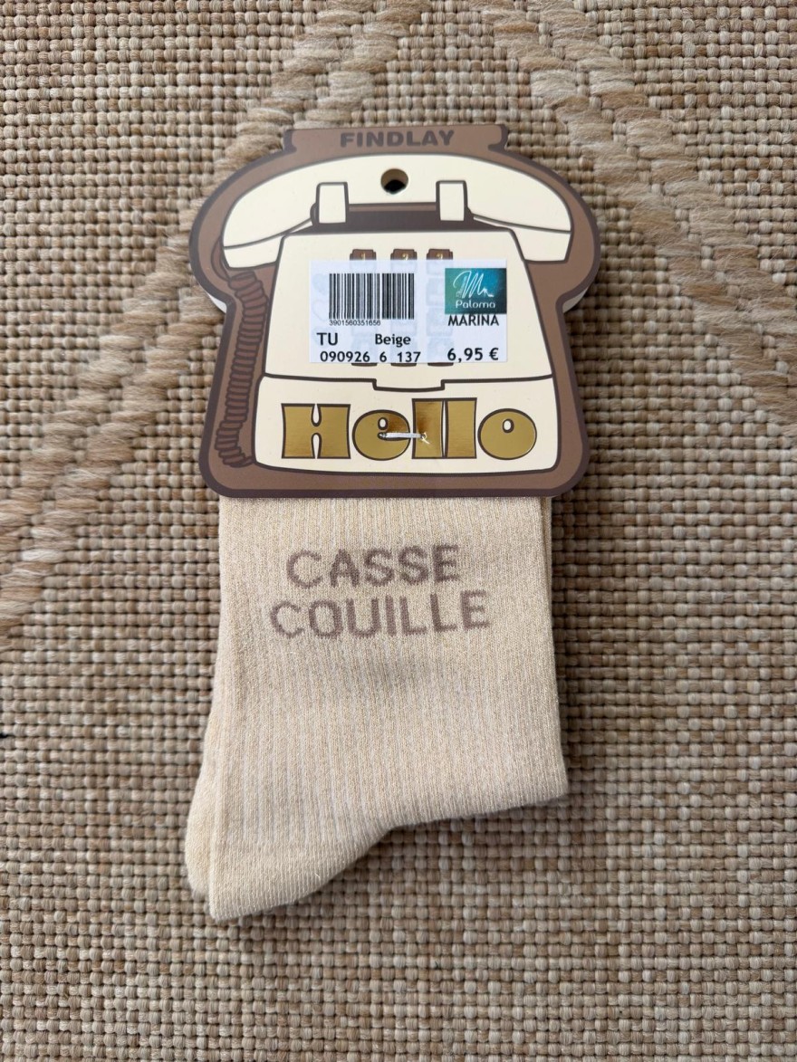 Chaussettes Casse Couille Femme Pailletées Findlay | Marina & Paloma