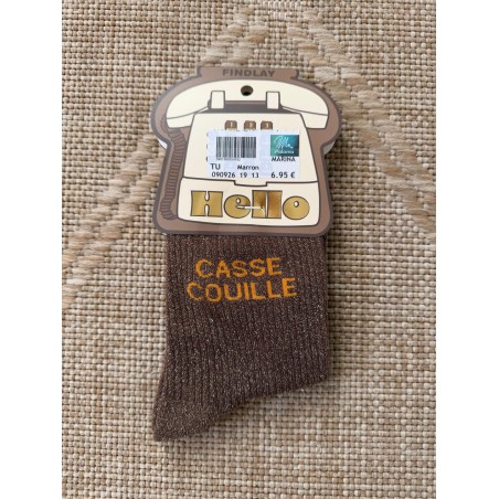 Chaussettes Casse Couille Femme Pailletées Findlay | Marina & Paloma