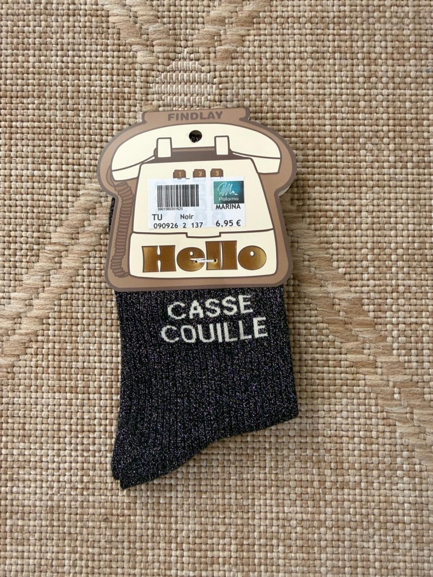 Chaussettes Casse Couille Femme Pailletées Findlay | Marina & Paloma