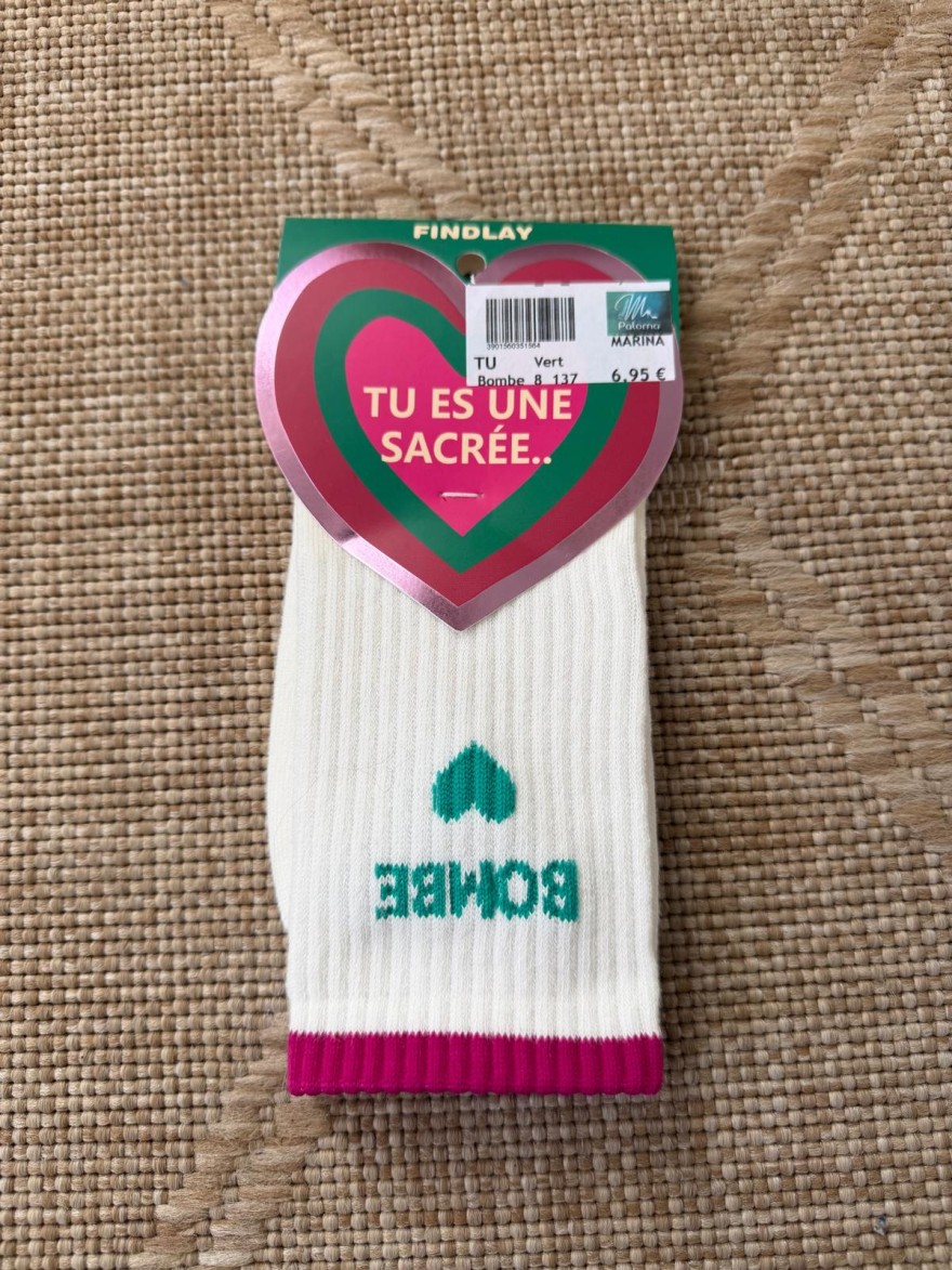 Chaussettes Bombe Femme Cœur 36-41 Findlay | Marina & Paloma