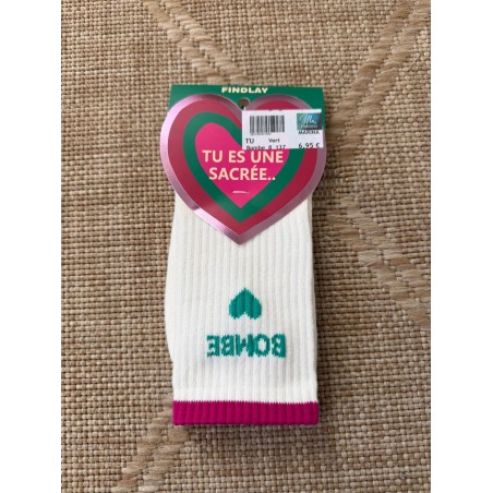 Chaussettes Bombe Femme Cœur 36-41 Findlay | Marina & Paloma