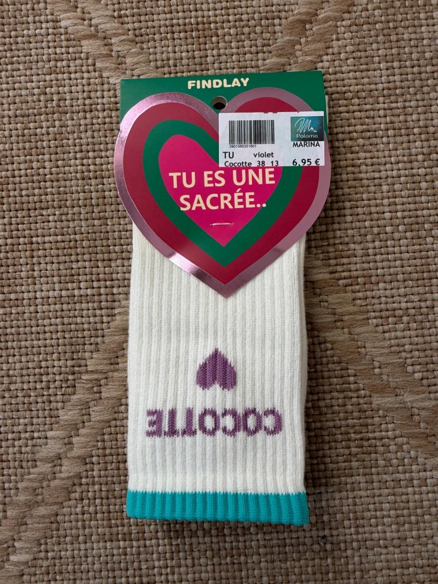 Chaussettes Cocotte Femme Cœur 36-41 Findlay | Marina & Paloma