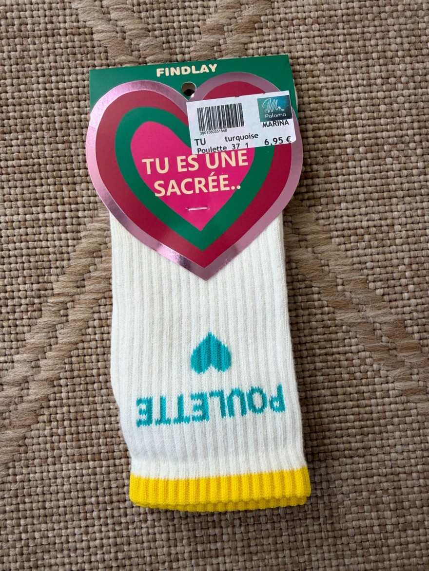 Chaussettes Poulette Femme Cœur 36-41 Findlay | Marina & Paloma
