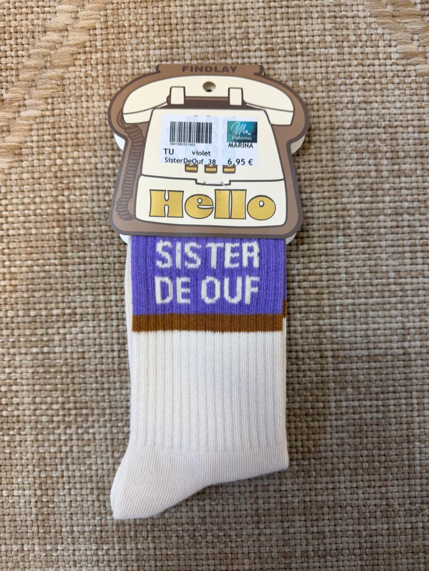 Chaussettes Sister de Ouf Femme Findlay | Marina & Paloma