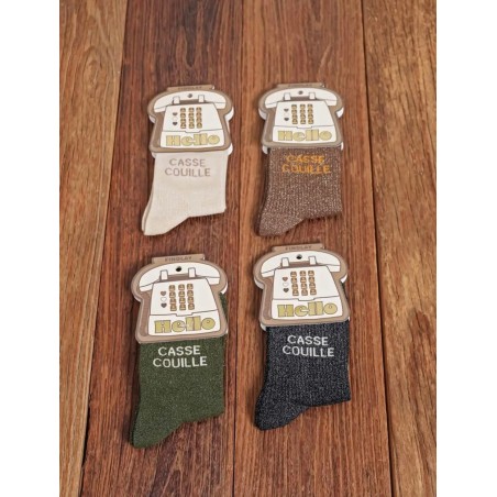 Chaussettes Casse Couille Femme Pailletées Findlay | Marina & Paloma
