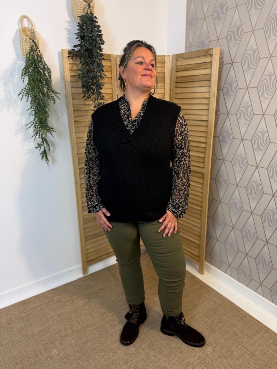 Chemise à Motifs Grande Taille By One Femme | Marina & Paloma
