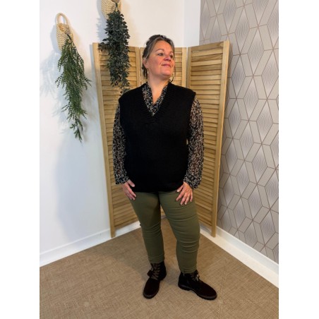 Chemise à Motifs Grande Taille By One Femme | Marina & Paloma