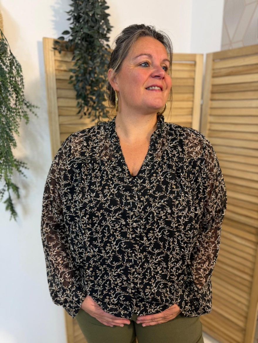 Chemise à Motifs Grande Taille By One Femme | Marina & Paloma