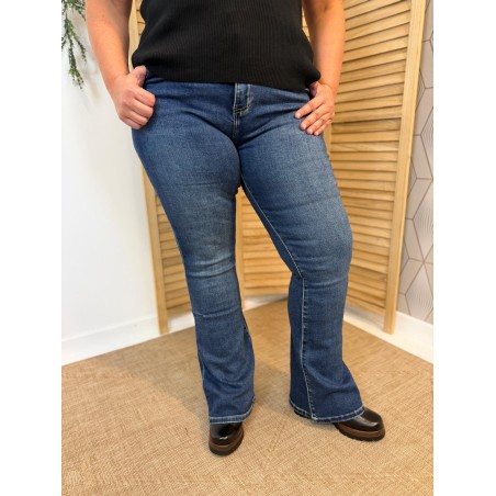 Jean Norfy Flare Taille Haute et Souple Femme | Marina & Paloma