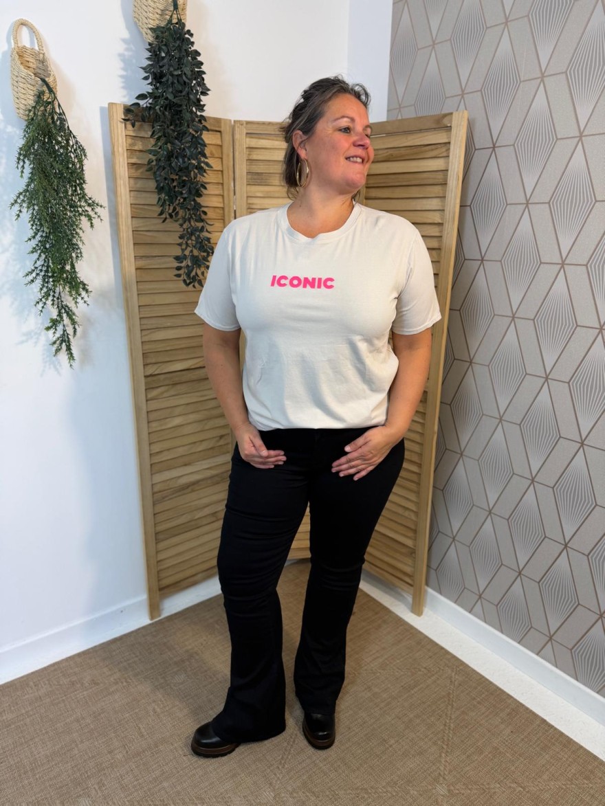 Tee Shirt Iconic Fluo Vivichy Grande Taille Made in Italie | Marina & Paloma