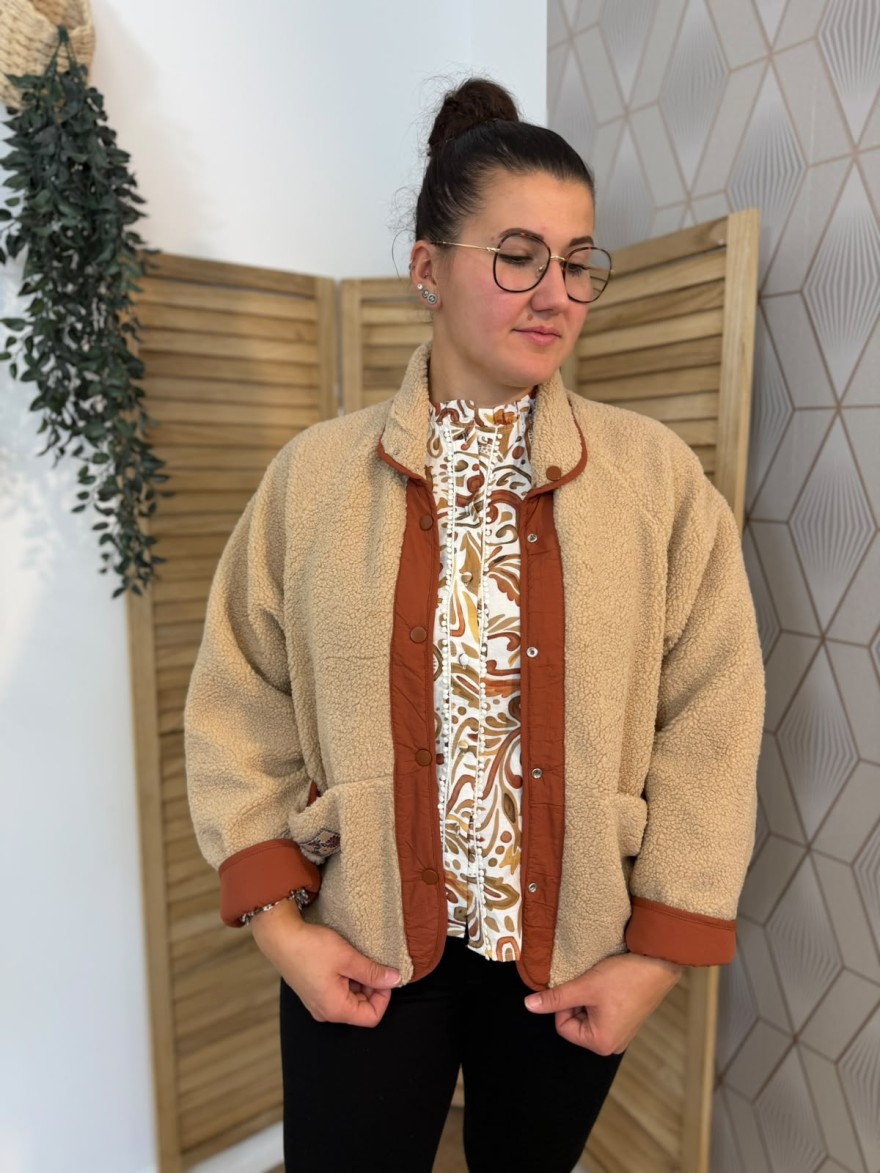 Manteau Moumoute Réversible Season Femme | Marina & Paloma