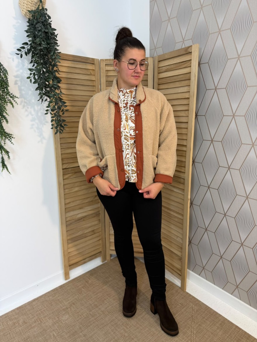 Manteau Moumoute Réversible Season Femme | Marina & Paloma