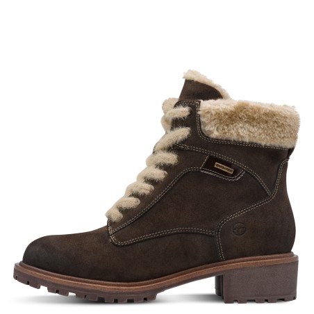 Bottine Fourrée Tamaris 26266 Marron à Lacets | Marina & Paloma