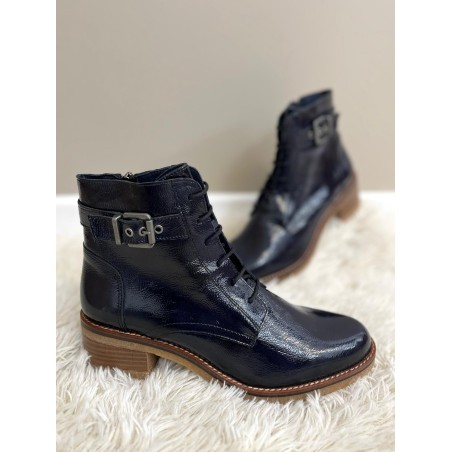 Bottine Dorking Lucero D8686 Marine à Lacets | Marina & Paloma