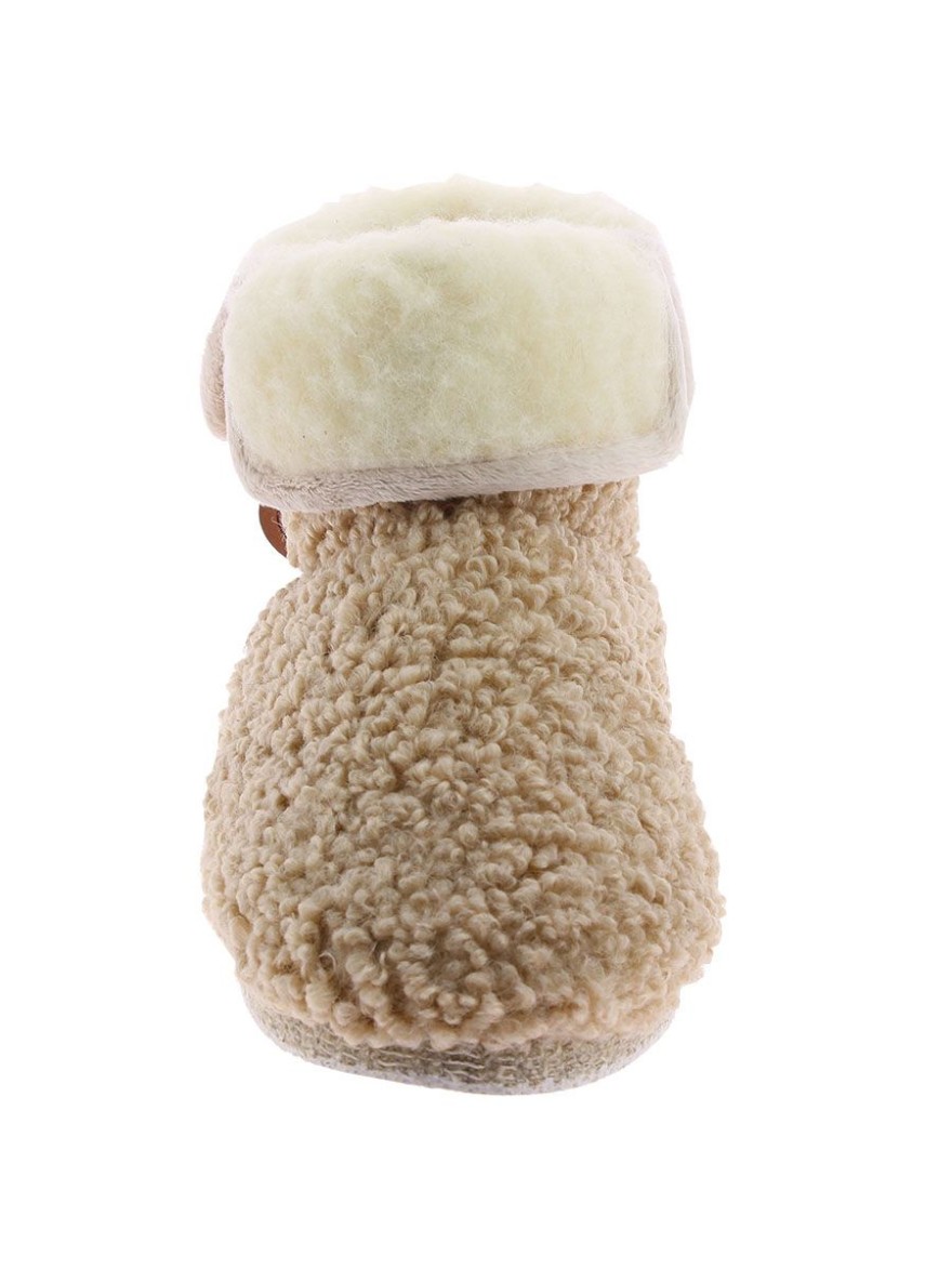 Chausson Montant Chausse Mouton Capucine Beige | Marina & Paloma