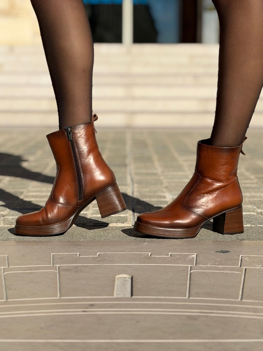 Bottine Dorking Cristel D9157 Camel | Marina & Paloma