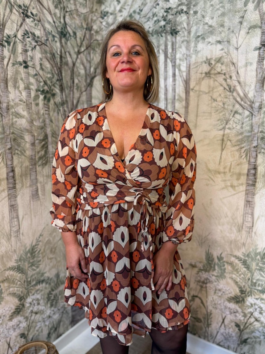 Robe à Motifs By One Grande Taille Femme | Marina & Paloma