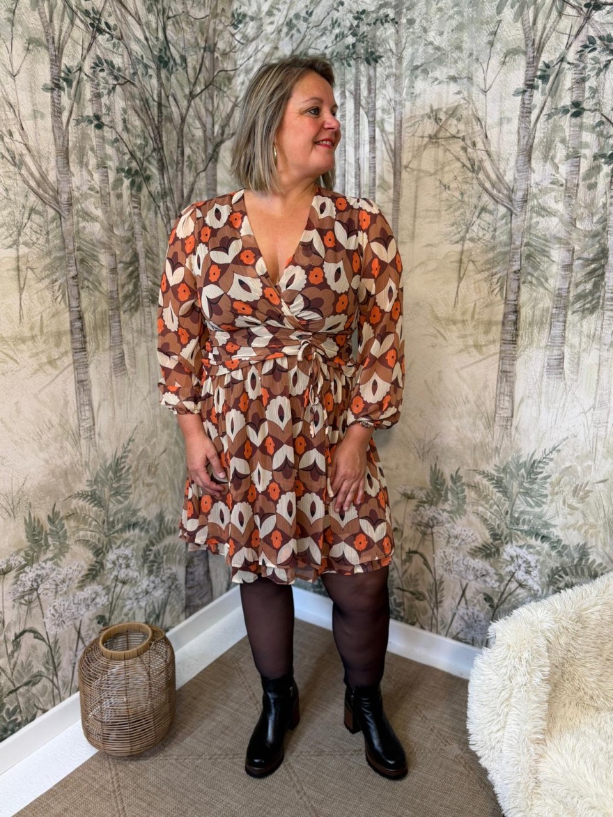 Robe à Motifs By One Grande Taille Femme | Marina & Paloma