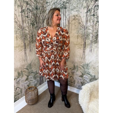 Robe à Motifs By One Grande Taille Femme | Marina & Paloma