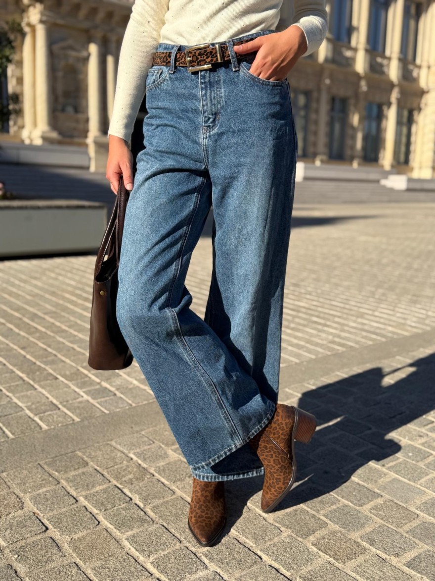 Jean Wide Capucine Oraije Femme Coupe Wide Leg | Marina & Paloma