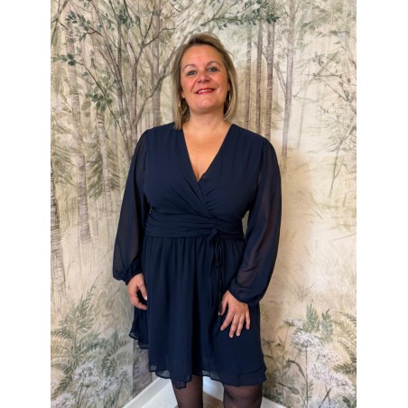 Robe By One Grande Taille Manches Longues Femme | Marina & Paloma