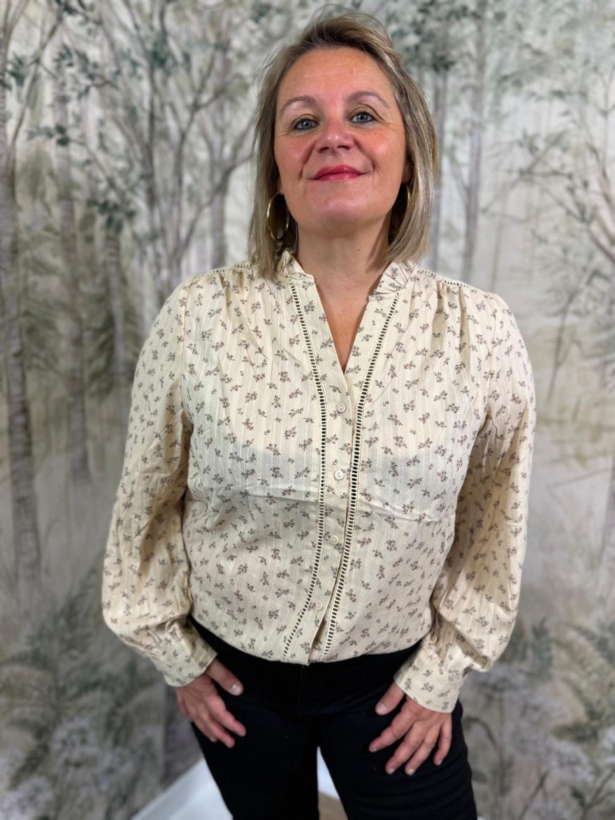 Chemise Maelle à Motifs Grande Taille Femme | Marina & Paloma
