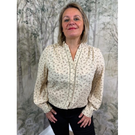 Chemise Maelle à Motifs Grande Taille Femme | Marina & Paloma