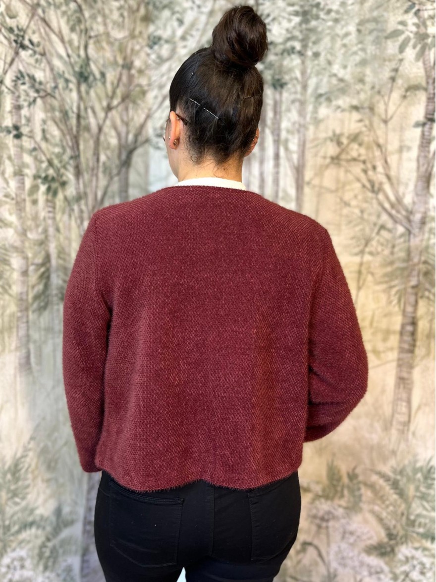 Veste Habillée Col Rond Femme Boutons Bijoux | Marina & Paloma