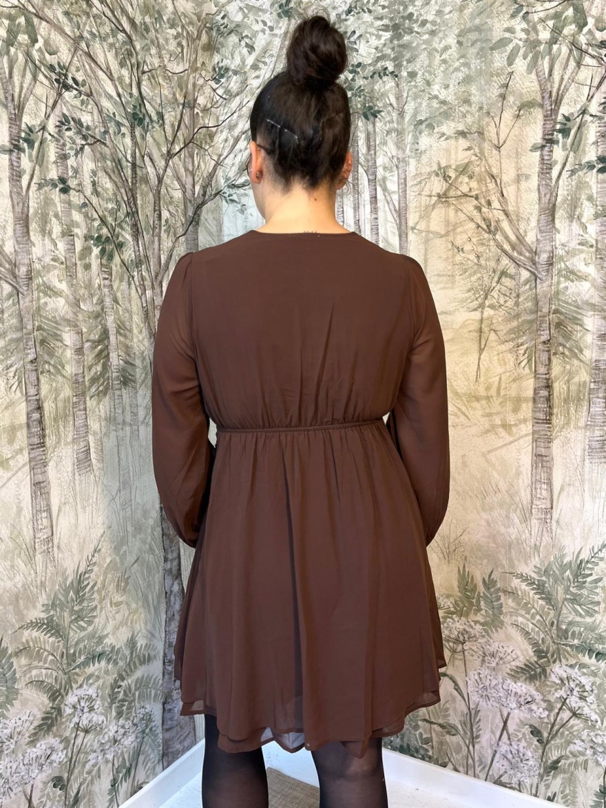 Robe By One Grande Taille Manches Longues Femme | Marina & Paloma