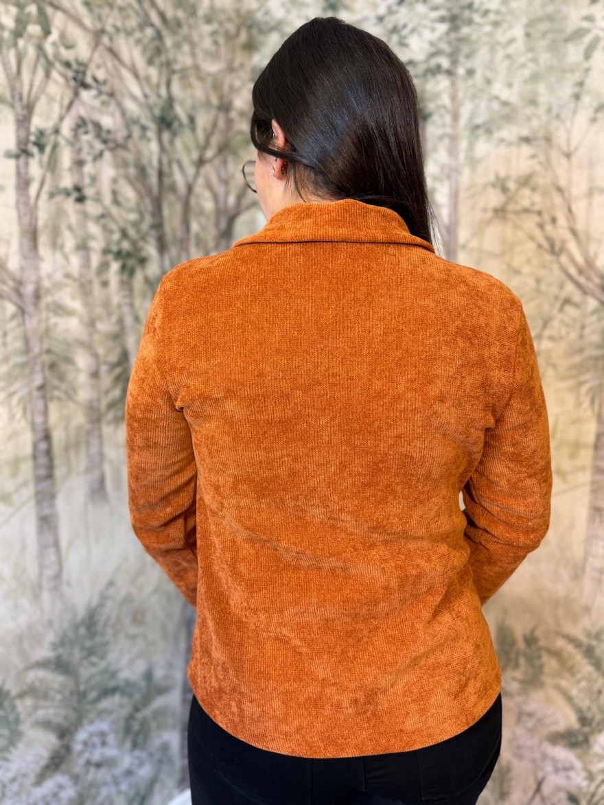 Veste Blazer Effet Velours Petit Prix | Marina & Paloma