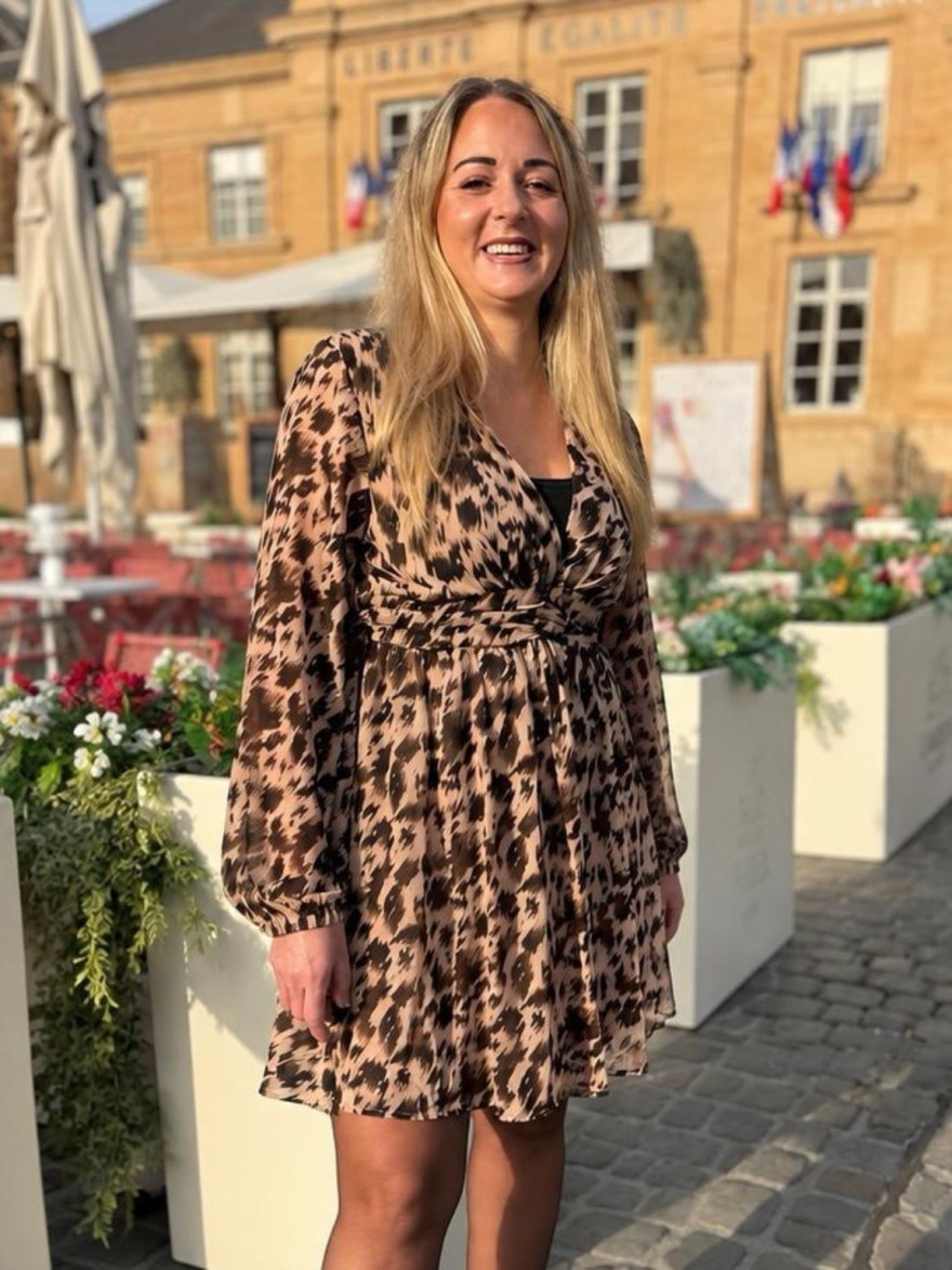 Robe Manches Longues Fluide Emma et Ella | Marina & Paloma