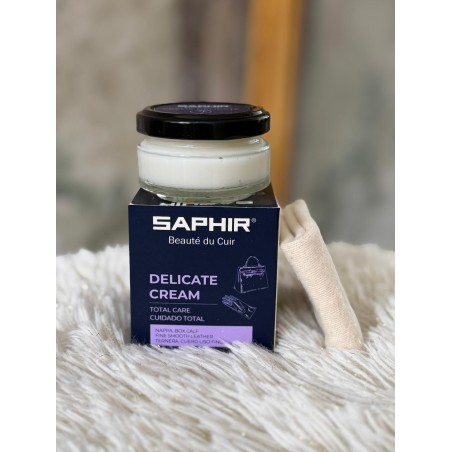 Crème Délicate Saphir 50 ml – Soin Nourrissant Cuir Lisse